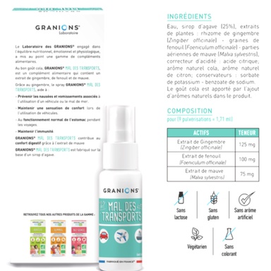 médicament mal des transports